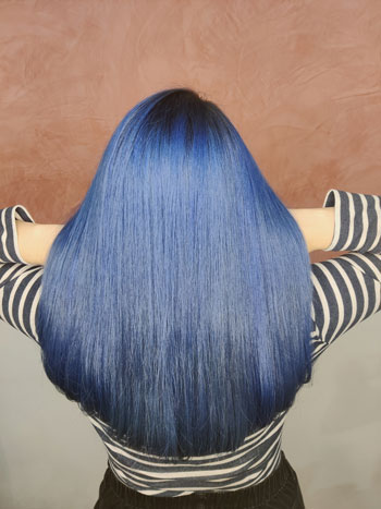 blue